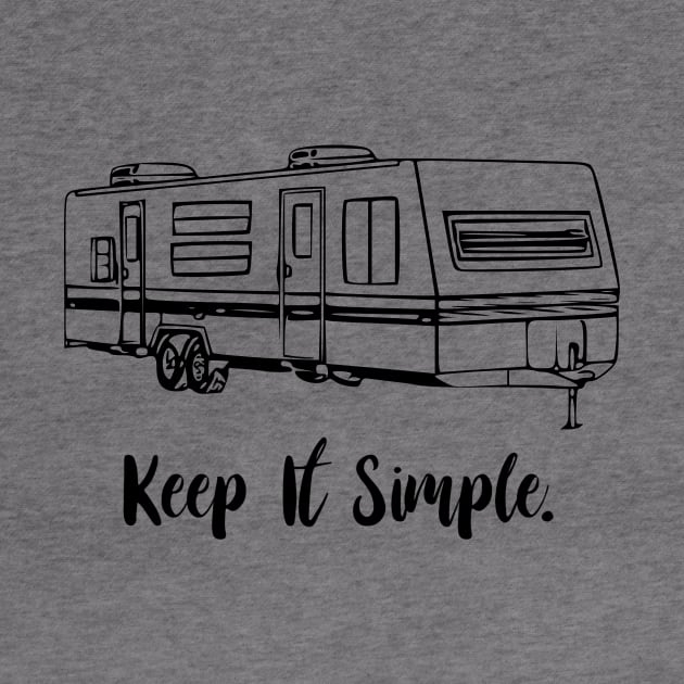 Keep It Simple travel trailer by WereCampingthisWeekend